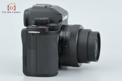 【中古】Panasonic パナソニック LUMIX DC-G100 標準ズームレンズキット トライポッドグリップ付属 元箱付き