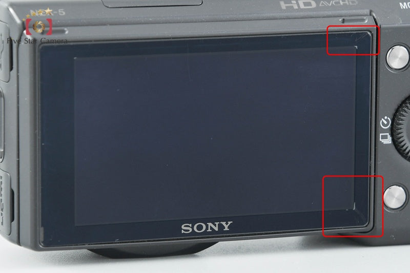 中古】SONY ソニー α NEX-5 ズームレンズキット ブラック – Five Star