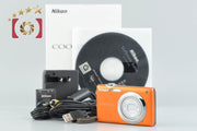 【中古】Nikon ニコン COOLPIX S3000 ファインオレンジ コンパクトデジタルカメラ