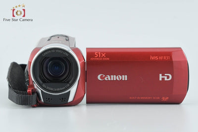 【中古】Canon キヤノン iVIS HF R31 レッド ビデオカメラ