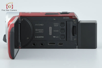【中古】Canon キヤノン iVIS HF R31 レッド ビデオカメラ