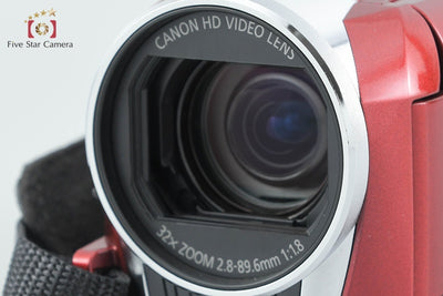 【中古】Canon キヤノン iVIS HF R31 レッド ビデオカメラ