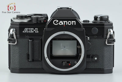 [Used] Canon AE-1 Black Film SLR Camera