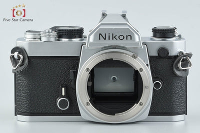 【中古】Nikon ニコン FM 前期 シルバー フィルム一眼レフカメラ