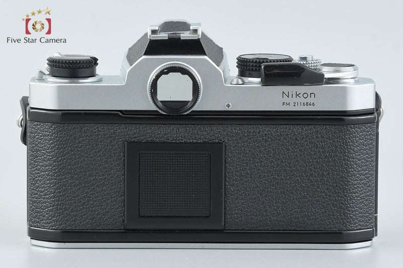 中古】Nikon ニコン FM 前期 シルバー フィルム一眼レフカメラ – Five