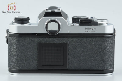 【中古】Nikon ニコン FM 前期 シルバー フィルム一眼レフカメラ