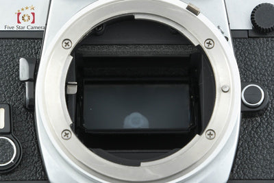 【中古】Nikon ニコン FM 前期 シルバー フィルム一眼レフカメラ