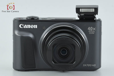 【中古】Canon キヤノン PowerShot SX720 HS ブラック コンパクトデジタルカメラ