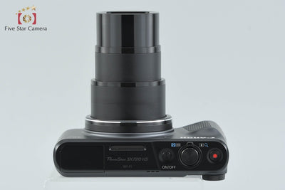 【中古】Canon キヤノン PowerShot SX720 HS ブラック コンパクトデジタルカメラ