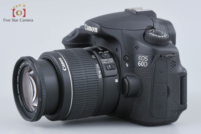 Used: Canon EOS 60D + EF-S 18-55mm f/3.5-5.6 IS II, Low Shutter Count