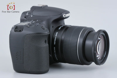 Used: Canon EOS 60D + EF-S 18-55mm f/3.5-5.6 IS II, Low Shutter Count