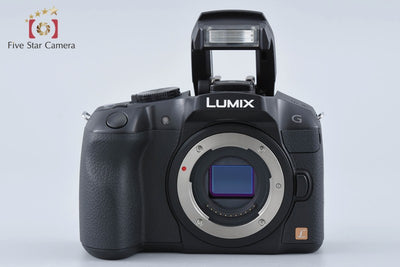 【中古】Panasonic パナソニック LUMIX DMC-G6 ブラック ミラーレス一眼カメラ シャッター回数僅少