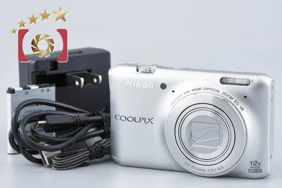 [Used] Nikon COOLPIX S6400 Crystal Silver Compact Digital Camera