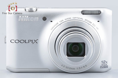 [Used] Nikon COOLPIX S6400 Crystal Silver Compact Digital Camera