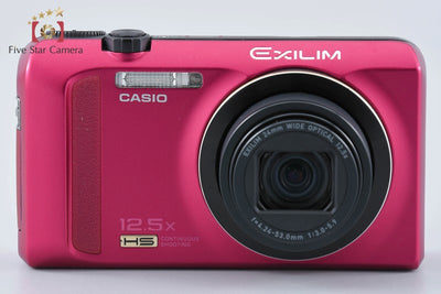 [Used] Casio EXILIM EX-ZR200 Red Compact Digital Camera