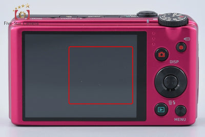 [Used] Casio EXILIM EX-ZR200 Red Compact Digital Camera