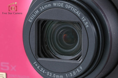 [Used] Casio EXILIM EX-ZR200 Red Compact Digital Camera