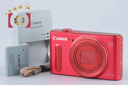 [Used] Canon PowerShot SX610 HS Red Compact Digital Camera