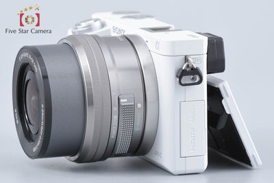 [Used] Sony α6000 ILCE-6000L White Power Zoom Lens Kit, Low Shutter Count