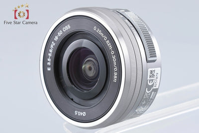 [Used] Sony α6000 ILCE-6000L White Power Zoom Lens Kit, Low Shutter Count
