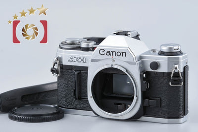 [Used] Canon AE-1 Silver Film SLR Camera