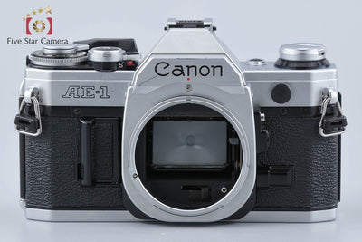 [Used] Canon AE-1 Silver Film SLR Camera