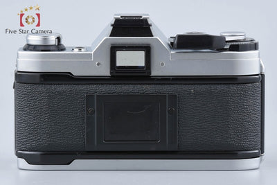 [Used] Canon AE-1 Silver Film SLR Camera