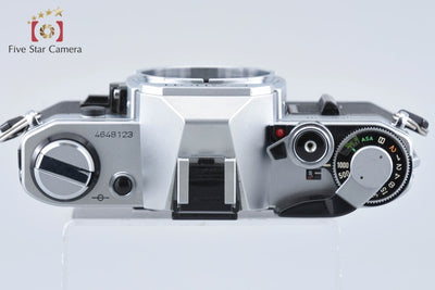 [Used] Canon AE-1 Silver Film SLR Camera