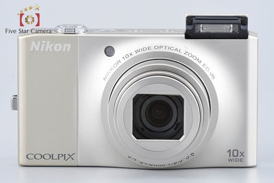 [Used] Nikon COOLPIX S8000 Champagne Silver Compact Digital Camera