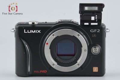 [Used] Panasonic LUMIX DMC-GF2 Esprit Black + G VARIO 14-42mm f/3.5-5.6 ASPH. MEGA O.I.S. H-FS014042, low shutter count