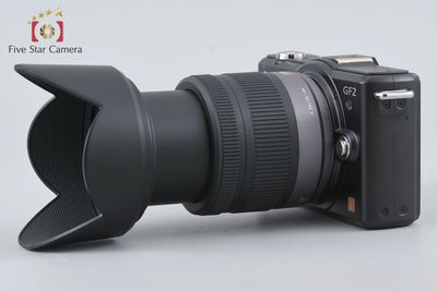 [Used] Panasonic LUMIX DMC-GF2 Esprit Black + G VARIO 14-42mm f/3.5-5.6 ASPH. MEGA O.I.S. H-FS014042, low shutter count