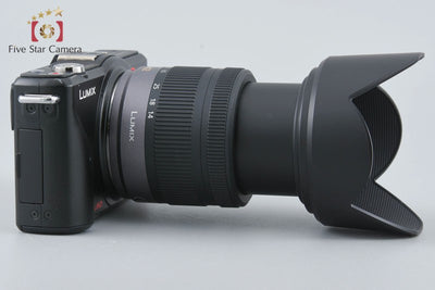 [Used] Panasonic LUMIX DMC-GF2 Esprit Black + G VARIO 14-42mm f/3.5-5.6 ASPH. MEGA O.I.S. H-FS014042, low shutter count