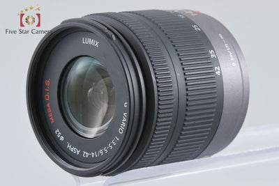 [Used] Panasonic LUMIX DMC-GF2 Esprit Black + G VARIO 14-42mm f/3.5-5.6 ASPH. MEGA O.I.S. H-FS014042, low shutter count