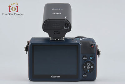 [Used] Canon EOS M2 EF-M 18-55 IS STM Lens Kit Bay Blue