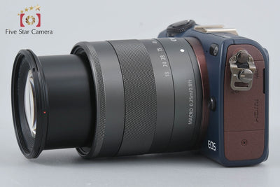 [Used] Canon EOS M2 EF-M 18-55 IS STM Lens Kit Bay Blue
