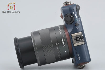 [Used] Canon EOS M2 EF-M 18-55 IS STM Lens Kit Bay Blue