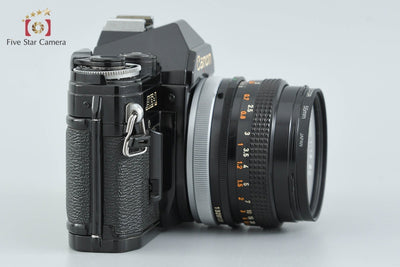 [Used] Canon AE-1 Black + FD 50mm f/1.8 S.C.