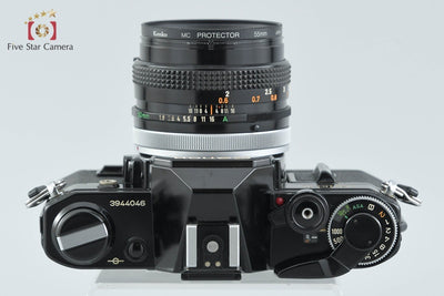 [Used] Canon AE-1 Black + FD 50mm f/1.8 S.C.