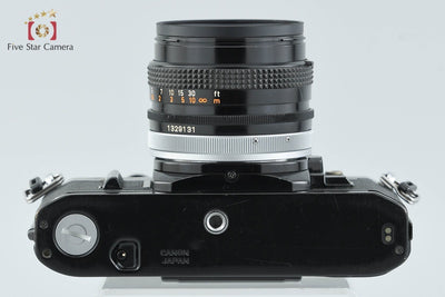 [Used] Canon AE-1 Black + FD 50mm f/1.8 S.C.