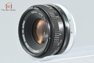 [Used] Canon AE-1 Black + FD 50mm f/1.8 S.C.