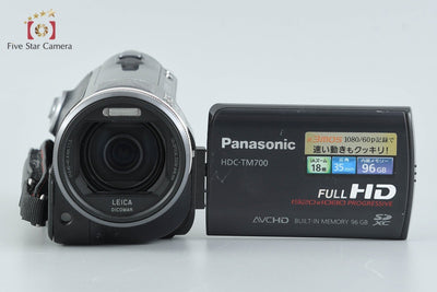 [Used] Panasonic HDC-TM700 Digital High-Definition Camcorder with Original Box