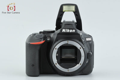 [Used] Nikon D5500 Black Double Zoom Kit