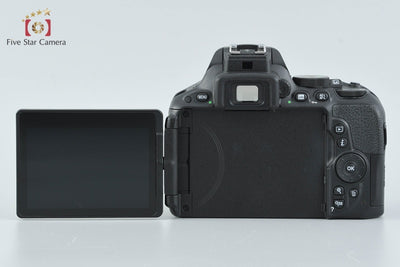 [Used] Nikon D5500 Black Double Zoom Kit
