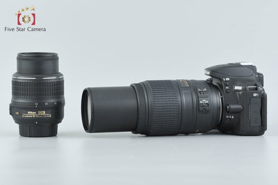 [Used] Nikon D5500 Black Double Zoom Kit