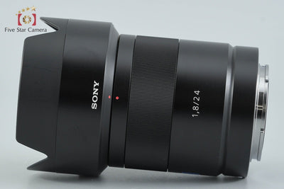[Used] SONY Carl Zeiss Sonnar T* E 24mm f/1.8 ZA SEL24F18Z with Original Box