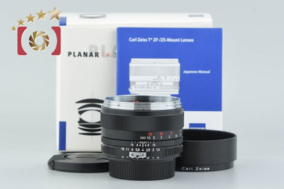 [Used] Carl Zeiss Planar 50mm f/1.4 ZF T* for Nikon with original box