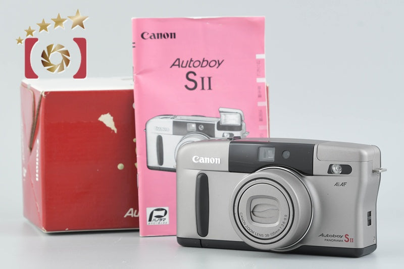 [Used] Canon Autoboy PANORAMA S II Compact Film Camera with Original Box