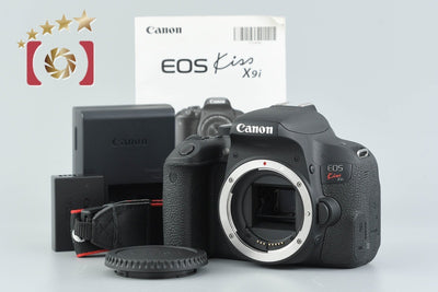 Used: Canon EOS Kiss X9i Digital SLR Camera - Low Shutter Count