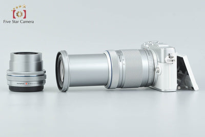 [Used] OLYMPUS PEN E-P7 EZ Double Zoom Kit White, Low Shutter Count