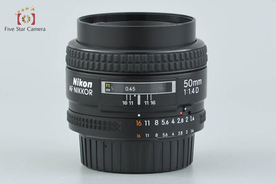 [Used] Nikon AF NIKKOR 50mm f/1.4 D